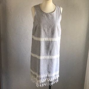 Kensie Linen and Lace Sundress